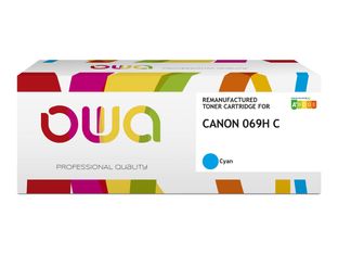Cartouche laser remanufacturée Canon 069H - cyan - Owa