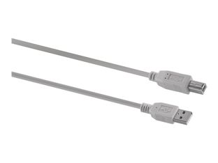 T'nB - Câble USB - USB (M) pour USB type B (M) - USB 2.0 - 3 m - gris