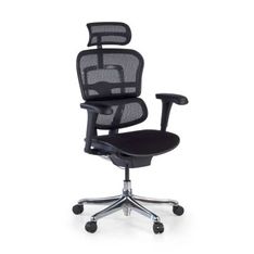 Fauteuil de bureau ERGOHUMAN Ultra - Assise tissu - noir