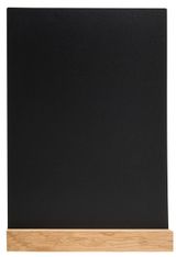 Exacompta Office - Support de menu - bureau - double face - noir
