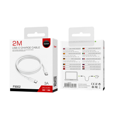 D-Power - Câble type C vers type C - 65W - 2 m - blanc