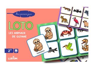 Ludom - Loto - Animaux de la Guyane française - jeu de cartes