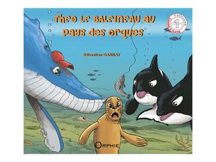 Théo le baleineau au pays des orques - livre d'images