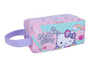 CoolPack PRIMUS - Trousse - three-zipper - Hello Kitty Pastel