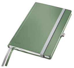 Cuaderno de tapas duras Leitz A5 80 hojas cuadrícula - Verde celadón