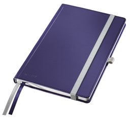 Cuaderno de tapas duras Leitz A5 80 hojas cuadrícula - Azul titán