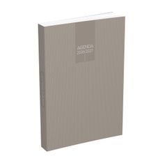 NO NAME EXCLU BV Agenda Scolaire - 12x17cm - Taupe