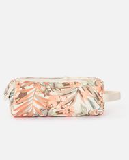 RIP CURL – Trousse Off White – 2 compartiments – 21 × 8 × 8 cm