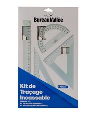 Bureau Vallée – Kit de Traçage 4 Pièces - Incassable