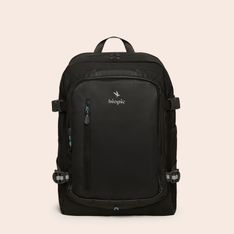 Sac à dos Multipoche James - 44 cm - 1 compartiment - noir - Biopic