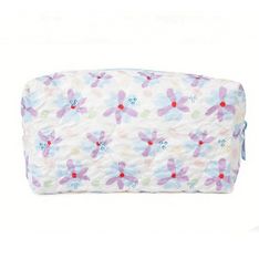 Trousse Fleur Sequin – 18 × 10 × 9 cm 