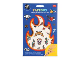 LEGAMI Wonderland - Tatouage temporaire - 50 pièces - old school
