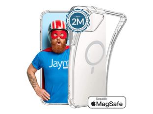 JAYM - Coque de protection pour Apple iPhone 17 Pro Max - MagSafe - transparent