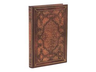 Paperblanks Iron Horse - Cahier de notes - reliure cousue et collée - mini - 90 x 140 mm - 176 pages - ligné - pacifica - brun