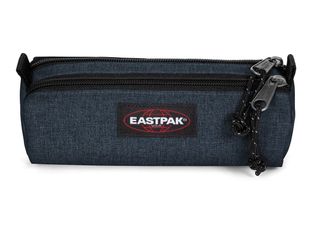 EASTPAK Double Benchmark - Trousse 2 compartiments - Triple Denim