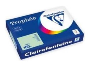 Clairefontaine Trophée -  Papier couleur - A3 (297 x 420 mm) - 160 g/m² - 250 feuilles - vert