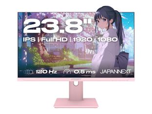 JAPANNEXT JN-IPS238G120F-HSP - Écran LED 23,8" - Full HD (1080p) - 120 Hz - rose pastel
