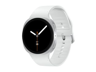 Samsung Galaxy Watch8 - 44 mm - montre connectée avec bande sport - 32 Go - affichage 1.47" - argent, blanc