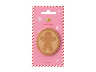 Post-it Notes - Notes repositionnables - 50.8 x 60.9 mm - 50 feuilles - gingerbread man
