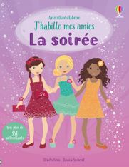 Usborne - J'habille mes amies - La soirée - autocollants