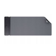 Allity - Tapis de souris + Pad avec charge à induction - 3-en-1 - 15 W - gris / noir