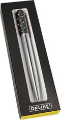 Online - Stylo Bille Métal Taille Midi en Boîte Cadeau - Noir
