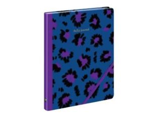 Bullet Journal BLUE ART "Sauvage bleu" - CLEMZILLU - TROPIQUE FANTASTIQUE 17,2*22,6cm