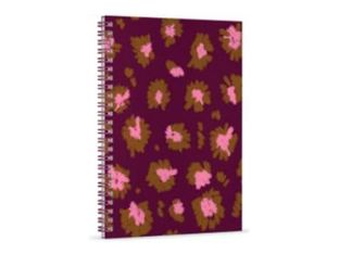 Carnet Spiralé BLUE ART "Sauvage rose" - CLEMZILLU - TROPIQUE FANTASTIQUE 15,3*20 cm