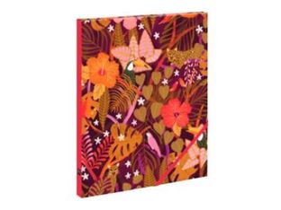 Notebook Big BLUE ART "Tropicale" - CLEMZILLU - TROPIQUE FANTASTIQUE 19,6*26,4