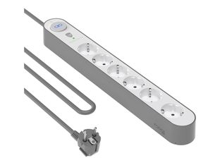 Force Power Lite - Parafoudre - 6 prises - 1.5 m - blanc