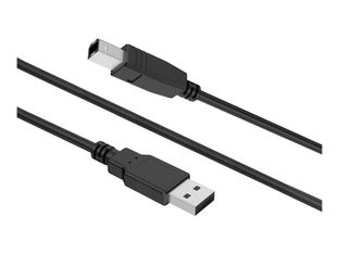 Force Power Lite - Câble USB (M) pour USB type B (M) - USB 2.0 - noir