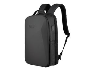 QUALO Ultimate Line - Sac à dos pour ordinateur portable - Waterproof - port USB - jusqu'à 15,6" - noir