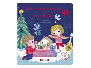 Mes chants chrétiens de Noël - livre d'images et de sons