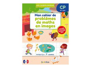 Les cahiers bordas - mon cahier de problemes de maths en images CP