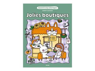 Jolies boutiques - sweet and cosy coloriage