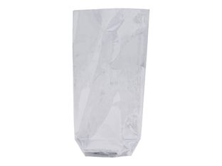 Sachet transparent écorné fond souple – 115×210 mm – Recyclable