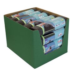 15 sacs poubelles - 50L - liens coulissants