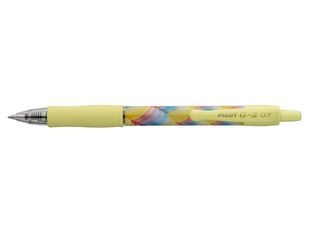 Pilot G-2 Flow 2026 – Bolígrafo de tinta gel - Tinta negra - Punta media - Amarillo