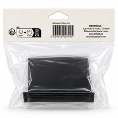 10 MINIS ARDOISES NOIRES 10 X 7.5 CM