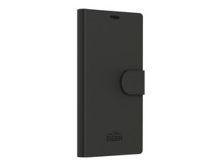 Eiger North - Étui à rabat renforcé pour Samsung Galaxy S25 Ultra - magnétique - noir