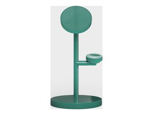 Casyx - Support de chargement sans fil - 3 en 1 + adaptateur secteur - 30 W - Vert polaire