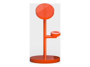 Casyx - Support de chargement sans fil - 3 en 1 + adaptateur secteur - 30 W - Fast Charge - 3 connecteurs de sortie (magnétique) - rouge radiant