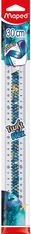 MAPED - Règle plate Dragon Twist’n Flex 30 cm - sachet individuel brochable