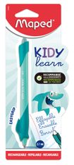 MAPED - Stylo d'apprentissage effaçable KIDY LEARN MAGIC - encre bleue - Décor requin