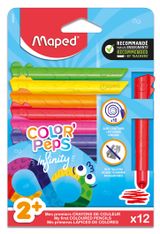 MAPED - 12 crayons de couleur COLOR'PEPS INFINITY KIDY
