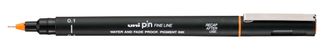 Uni-Ball - Feutre d’écriture PIN - orange - pointe 0.1