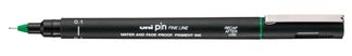 Uni-Ball - Feutre d’écriture PIN - vert - pointe 0.1