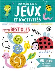 Mon grand bloc de jeux et d’activités – Petites bestioles