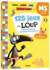 Auzou - 125 jeux avec Loup - De la MS vers la GS - 2026