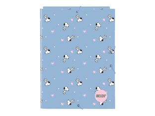 SAFTA - Carpeta de 3 solapas - Folio - Snoopy